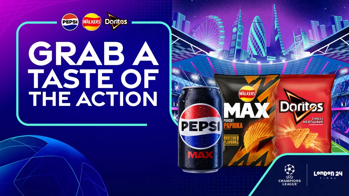 Pepsi x Walkers - Grab a taste of the action case study