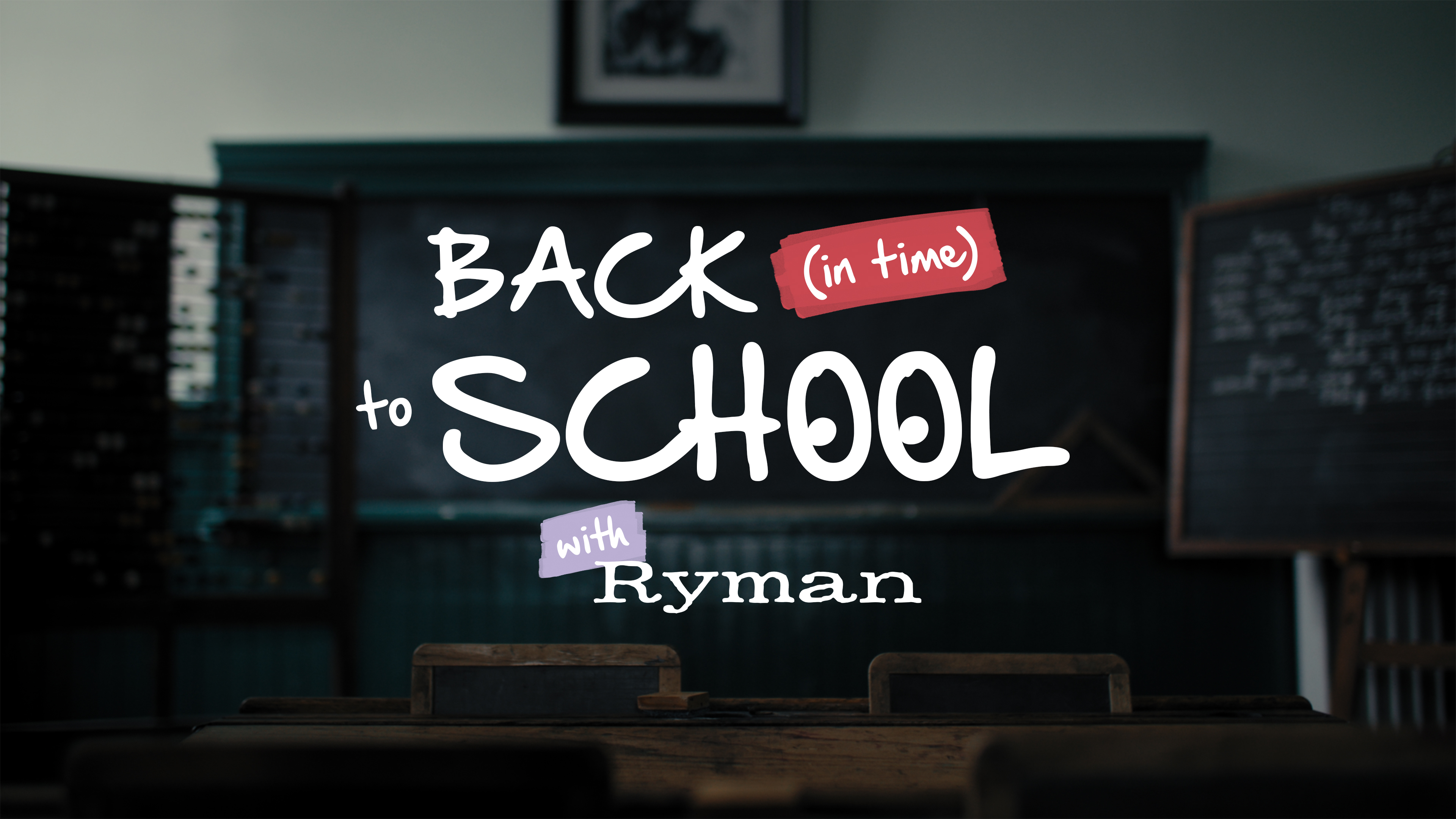 Ryman - Back (in time) to School case study